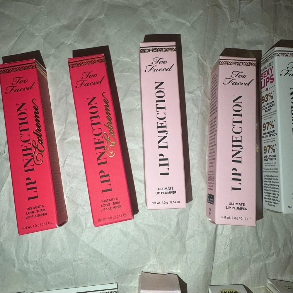 17 x too faced lip bundle